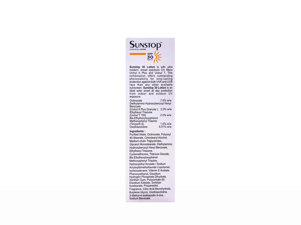 Sunstop Sunscreen Lotion SPF 30 PA+++