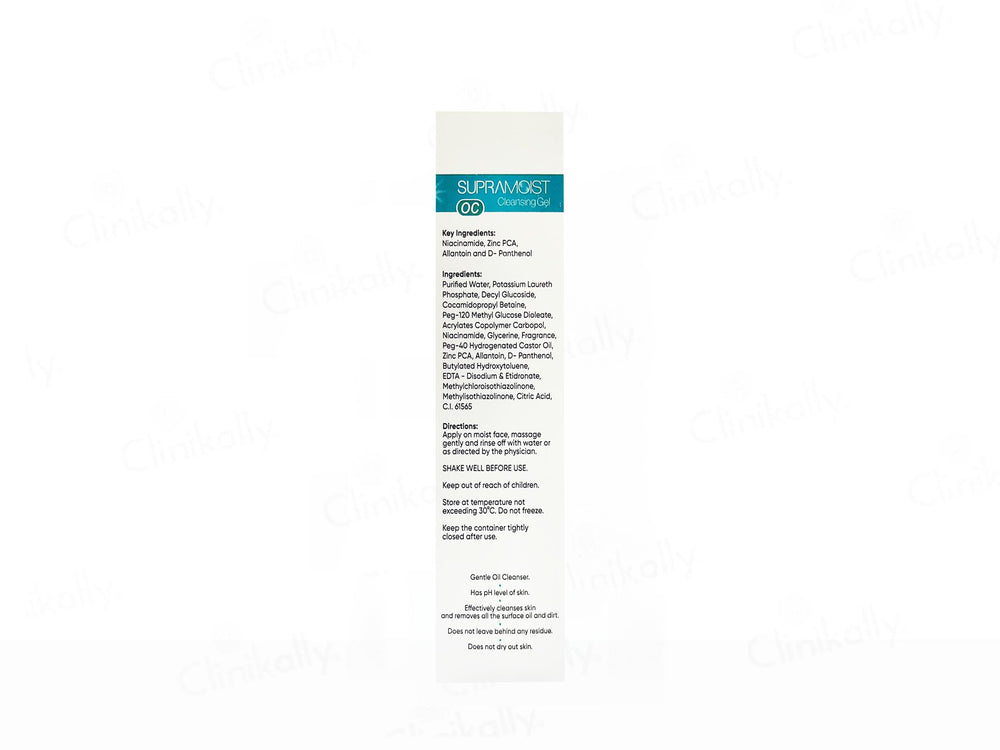 Supramoist OC Cleansing Gel For Combination To Oily Skin