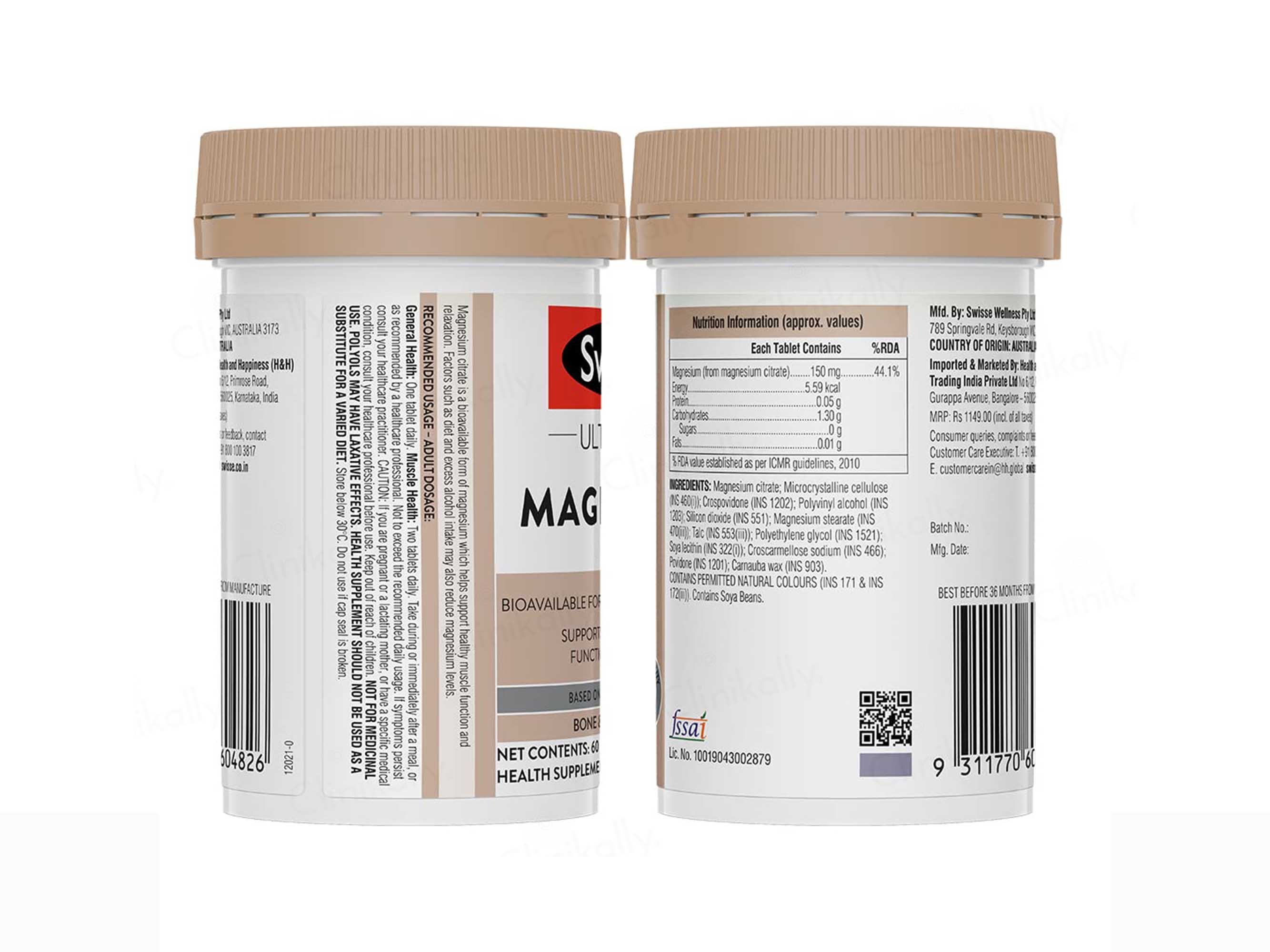 Swisse Ultiboost Magnesium Tablet