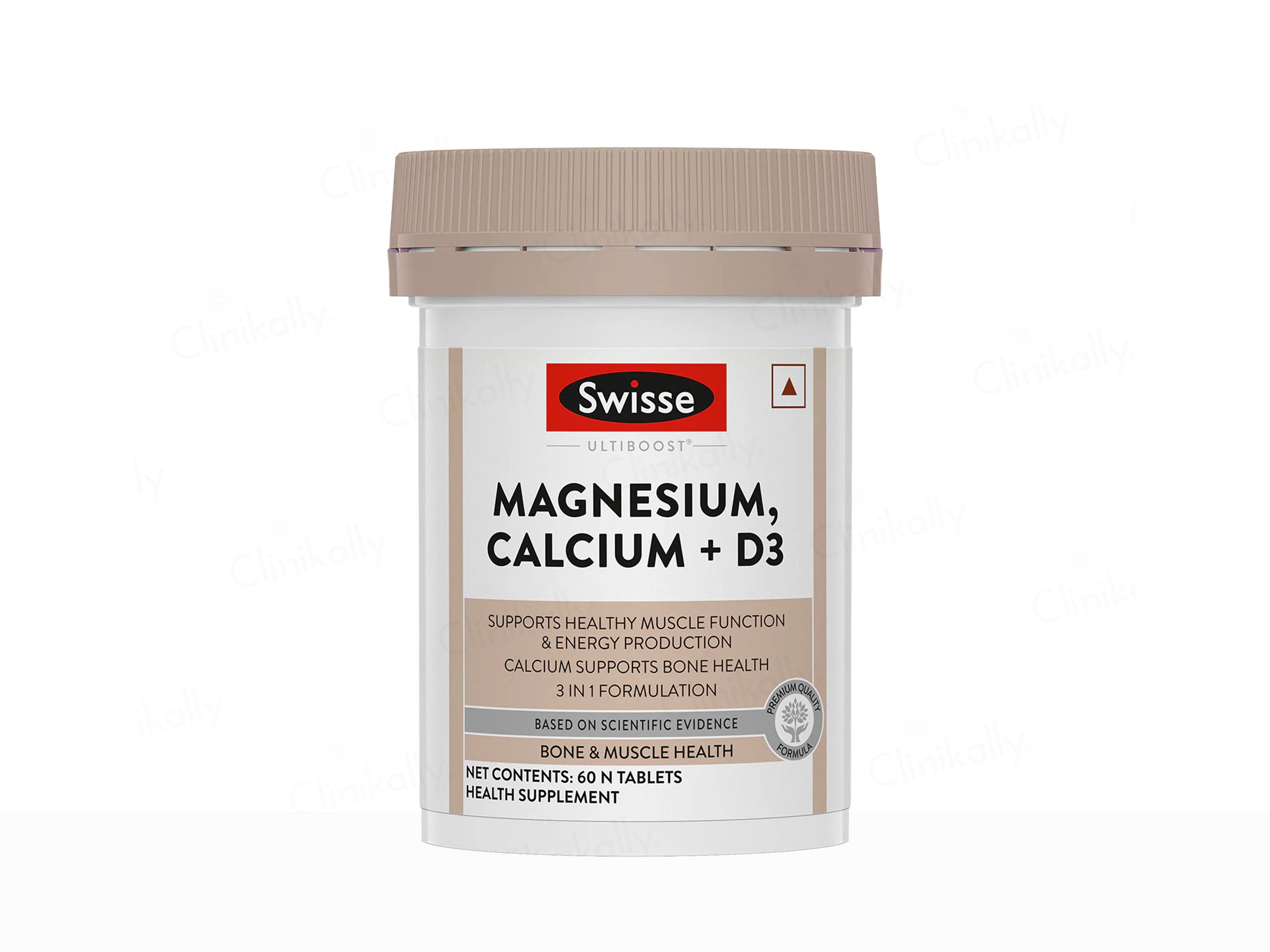 Swisse Ultiboost Magnesium, Calcium + D3 Tablet