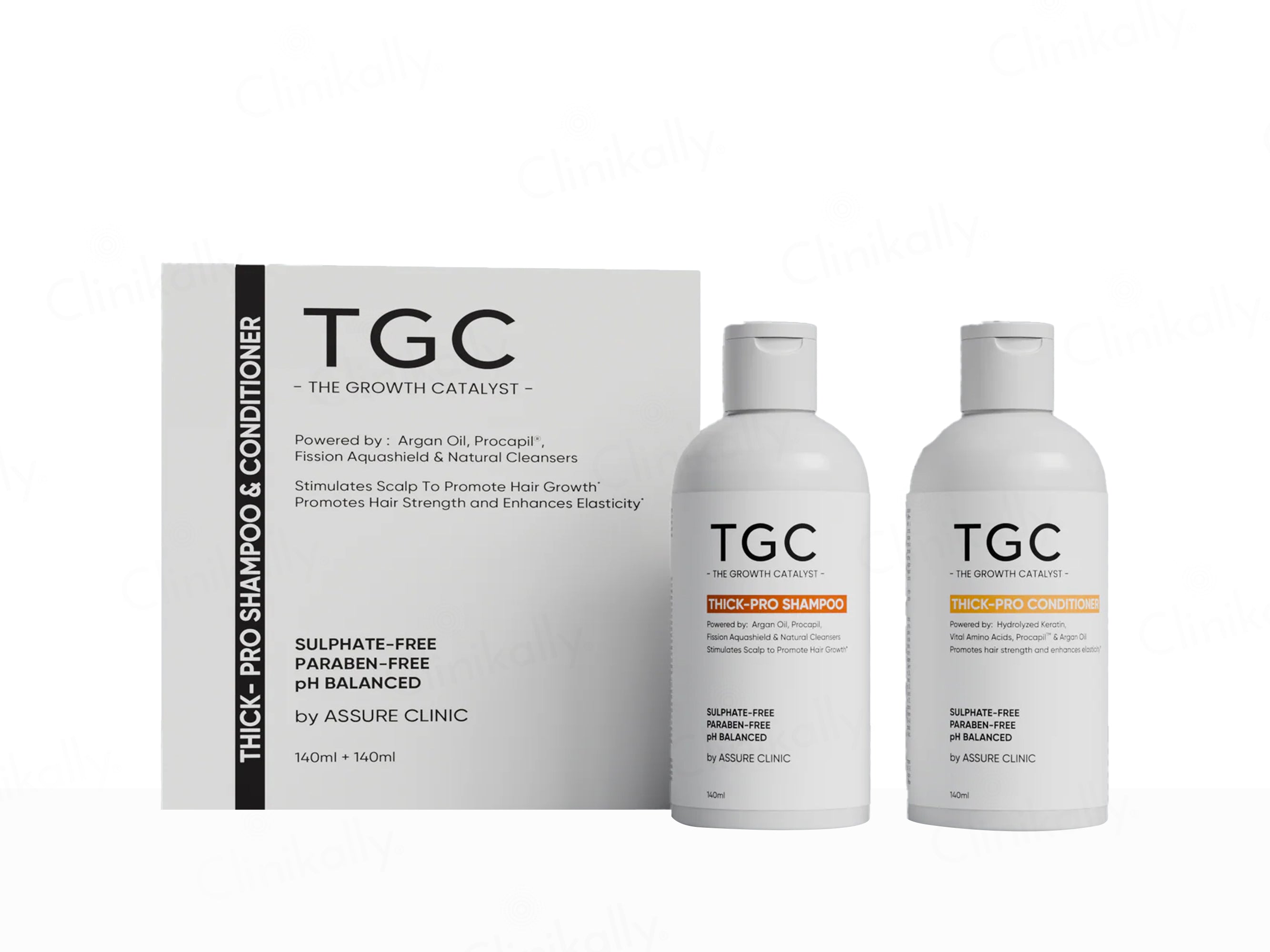 TGC The Growth Catalyst Thick-Pro Shampoo & Conditioner Combo