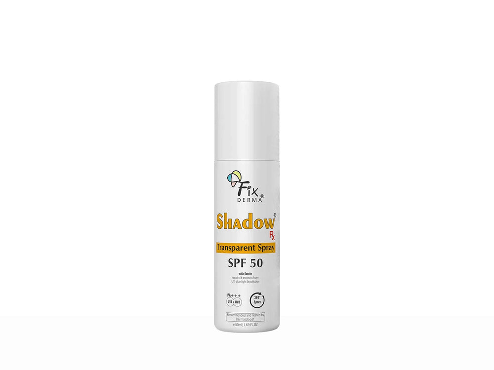 Fixderma Shadow Rx Transparent Spray Sunscreen SPF 50 PA+++