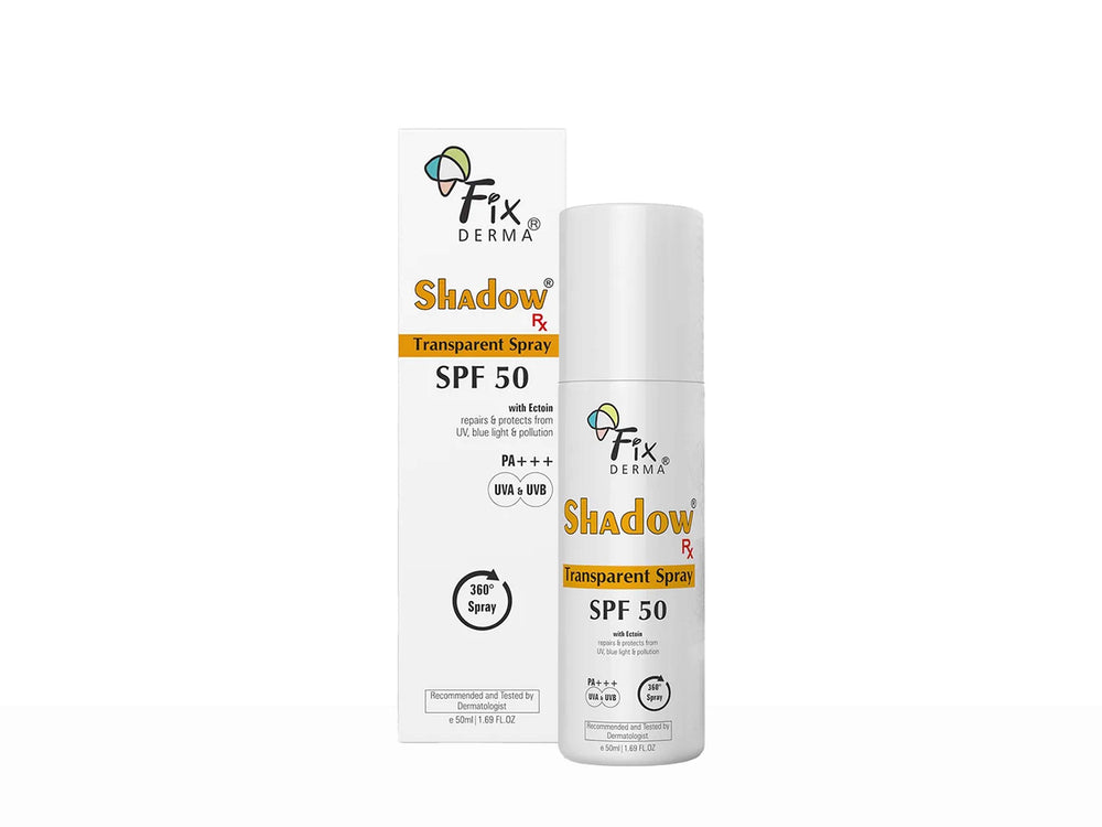 Fixderma Shadow Rx Transparent Spray Sunscreen SPF 50 PA+++