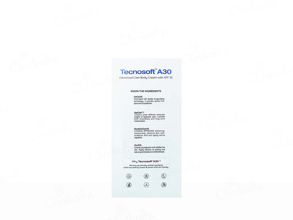 Tecnosoft A30 Advanced Care Body Cream SPF 30