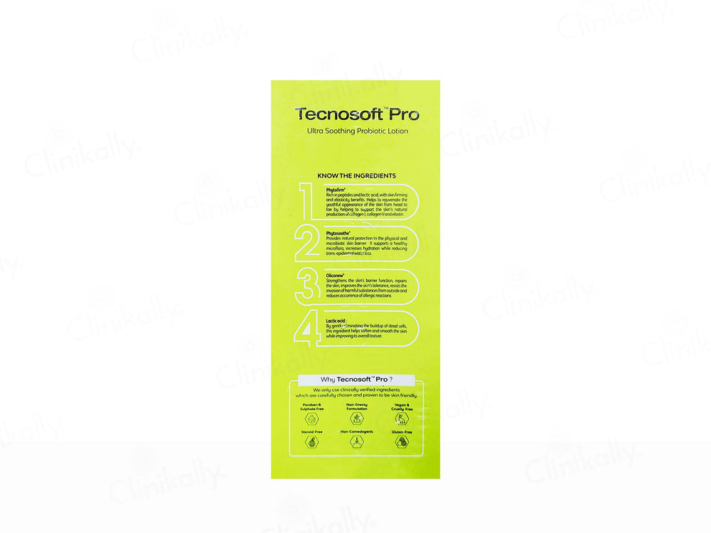 Tecnosoft Pro Ultra Soothing Probiotic Lotion