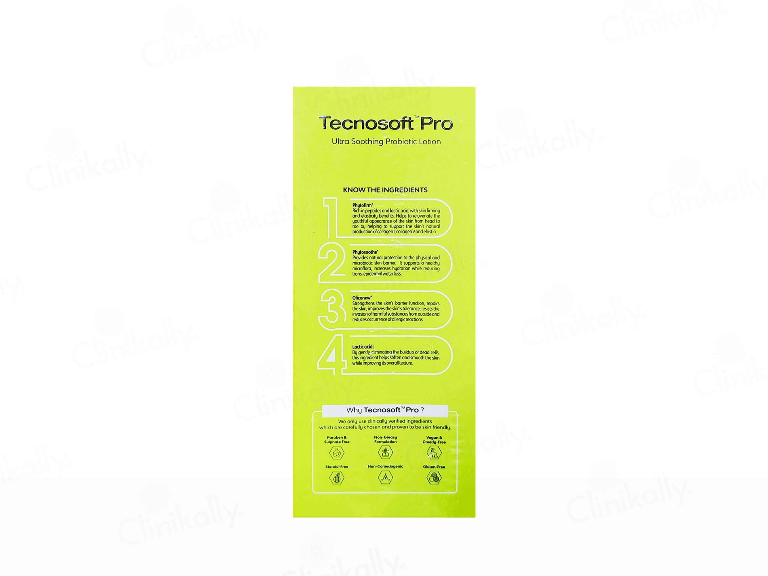 Tecnosoft Pro Ultra Soothing Probiotic Lotion