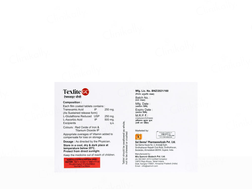 Texlite GC Tablet