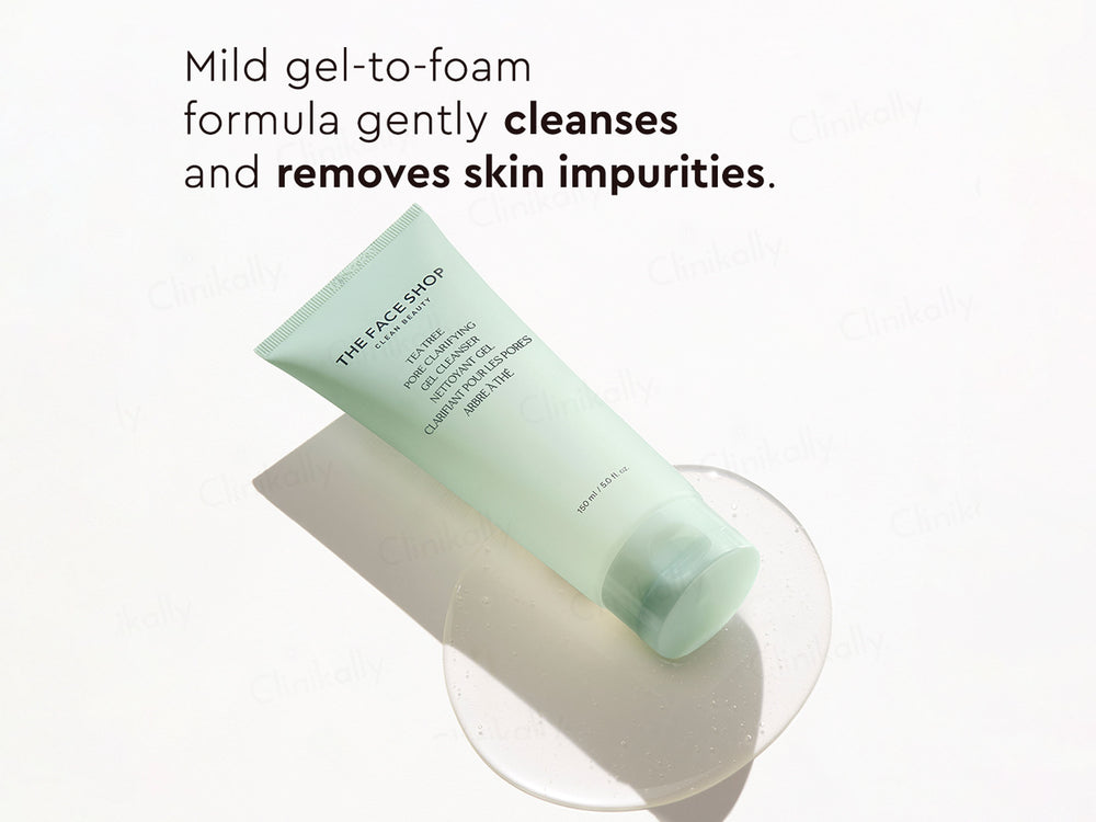 The Face Shop Tea Tree Pore Clarifying Gel Cleanser