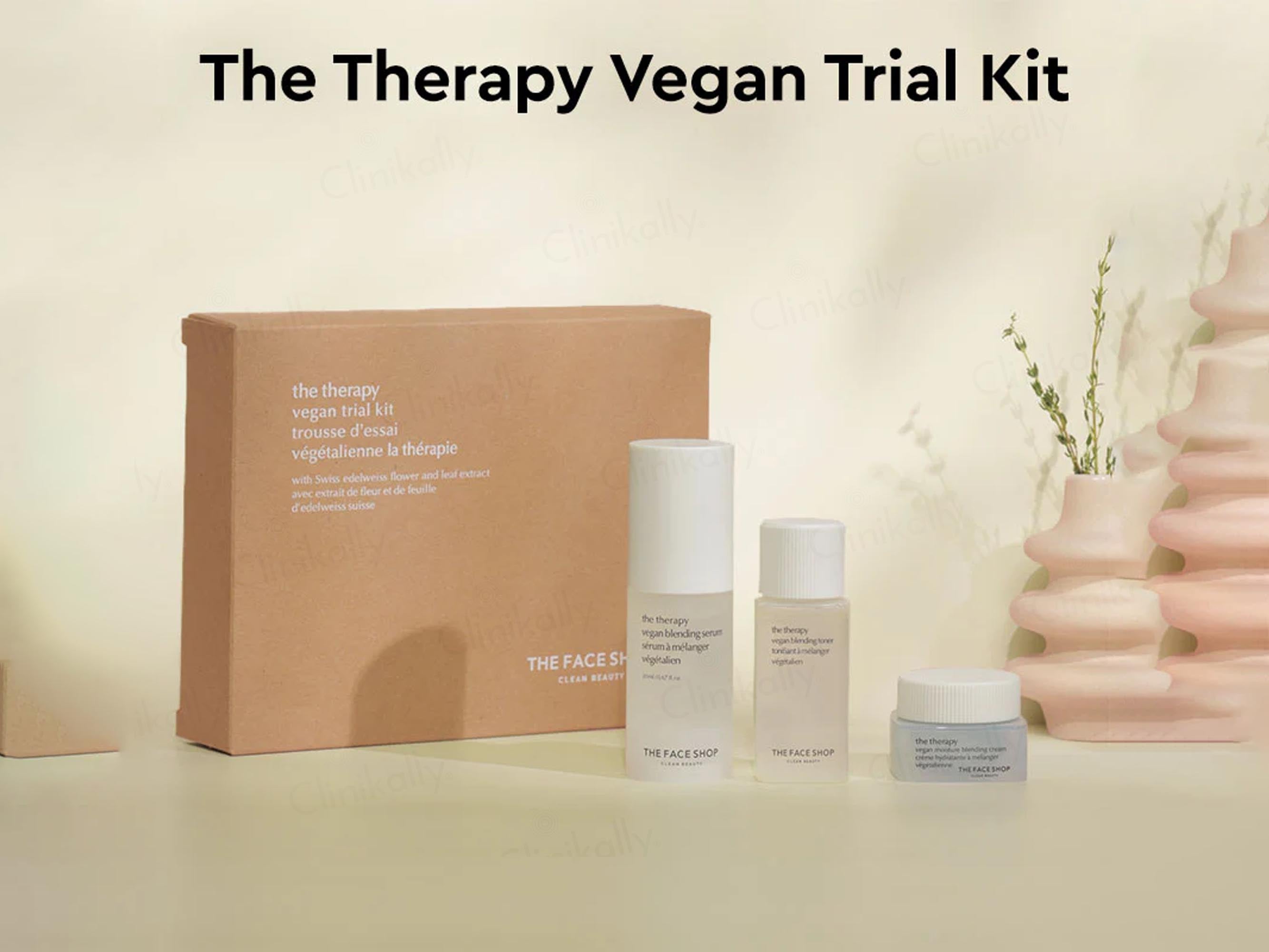 The Face Shop The Therapy Vegan Trial Kit