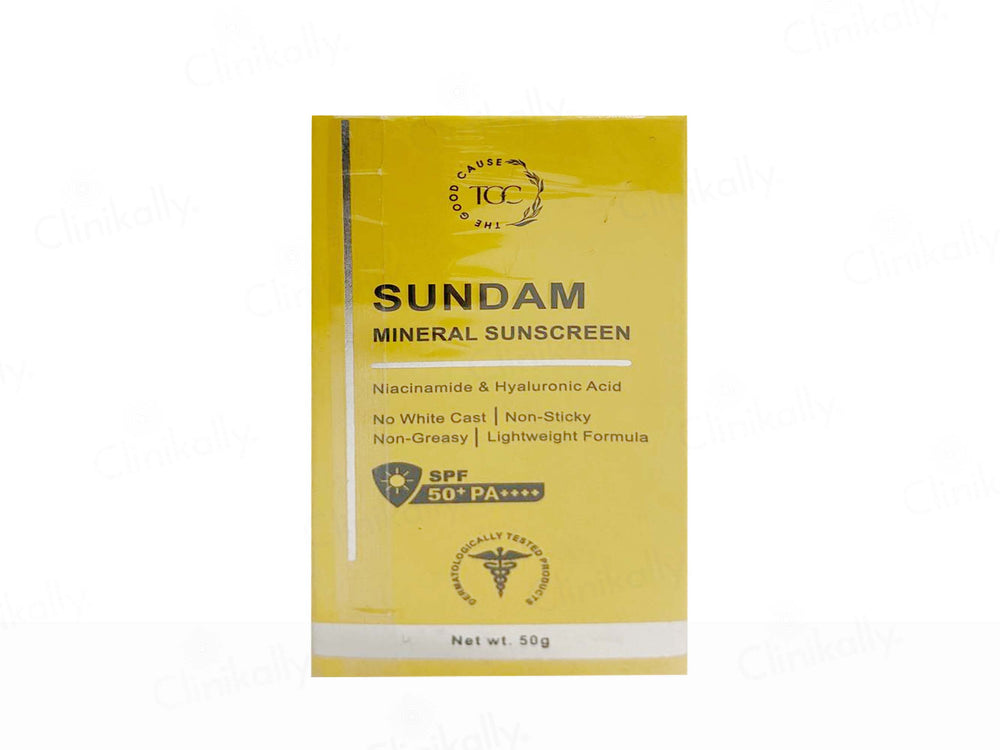 The Good Cause Sundam Mineral Sunscreen SPF 50+ PA++++