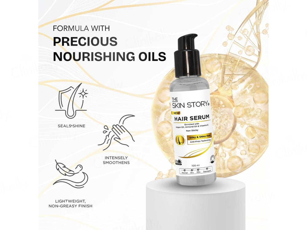 The Skin Story Anti-Frizz Hair Serum For Silky & Shiny Hair