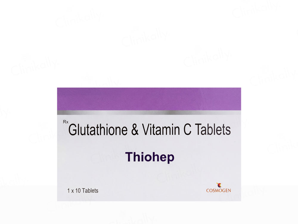 price of glutathione tablets Buy Thiohep Glutathione & Vitamin C Tablet Online at Best Price