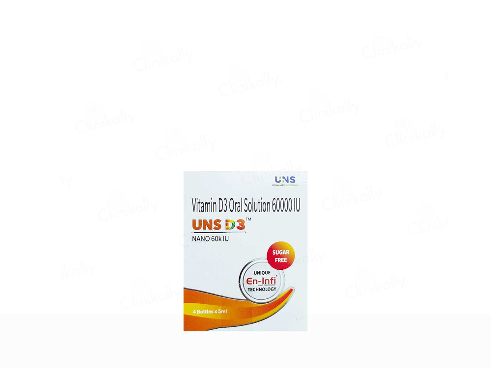 UNS D3 Nano 60k IU Oral Solution