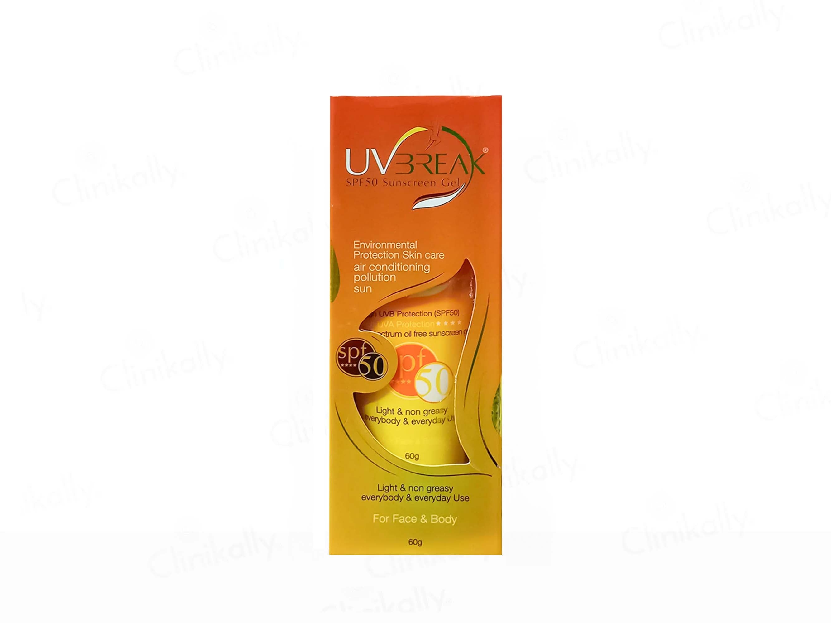 UV Break Sunscreen Gel SPF 50