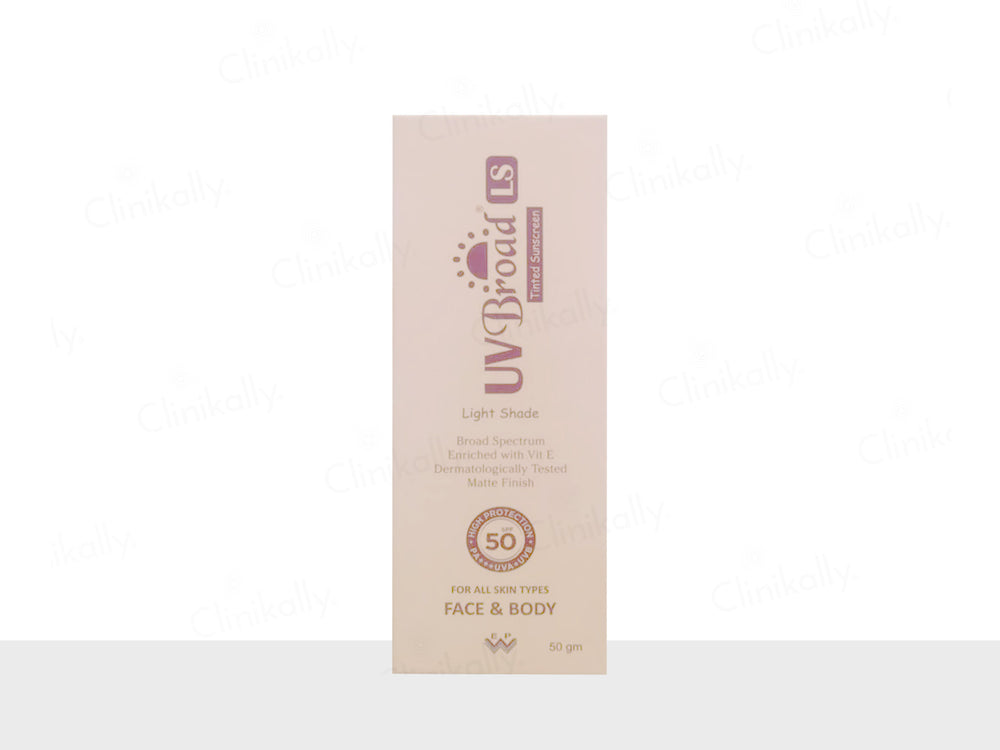 UV Broad LS Light Shade Tinted Sunscreen SPF 50 PA+++