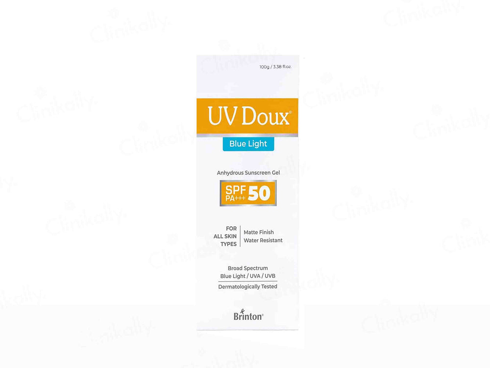 UV Doux Blue Light Anhydrous Sunscreen Gel SPF 50 PA+++