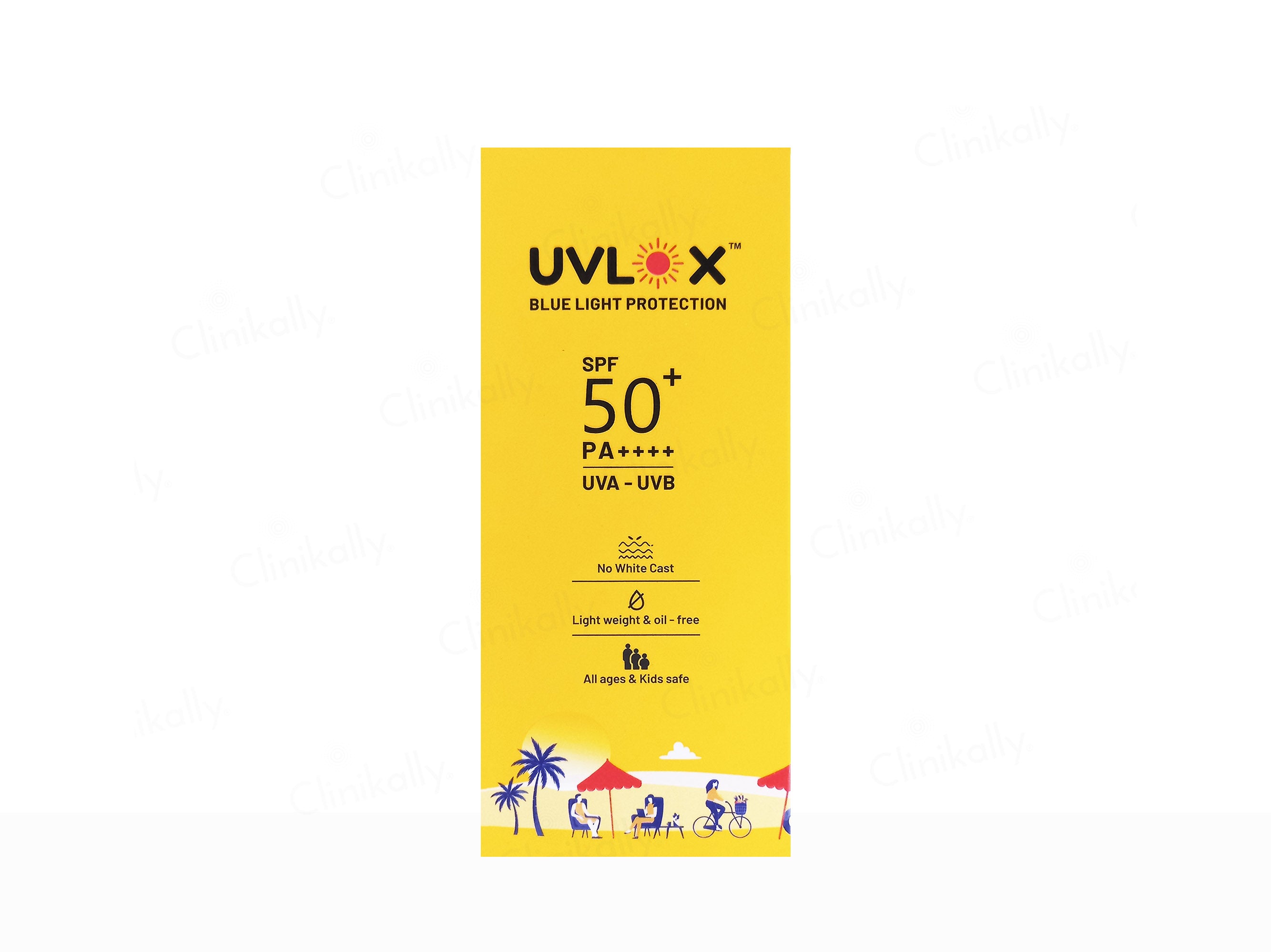 Uvlox Blue Light Protection Sunscreen SPF 50+ PA++++