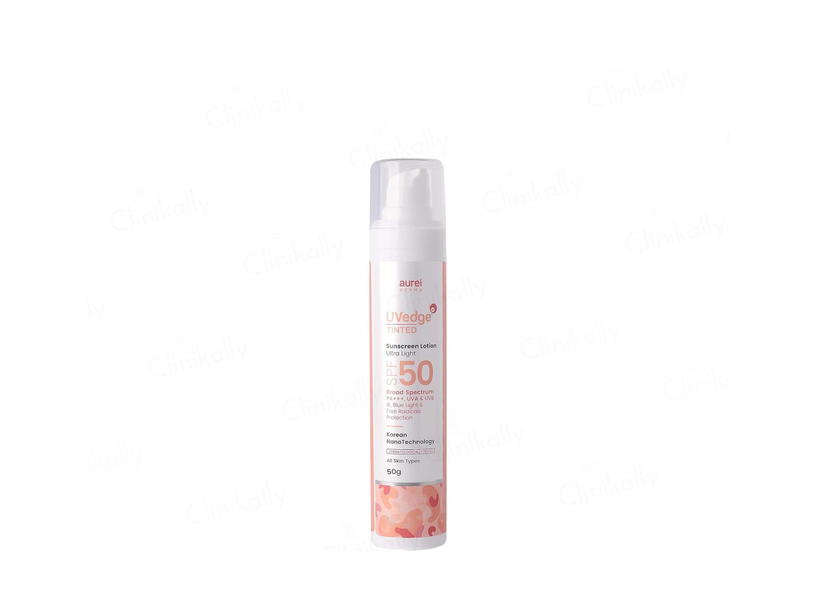 UVedge Tinted Sunscreen Lotion SPF 50 PA+++