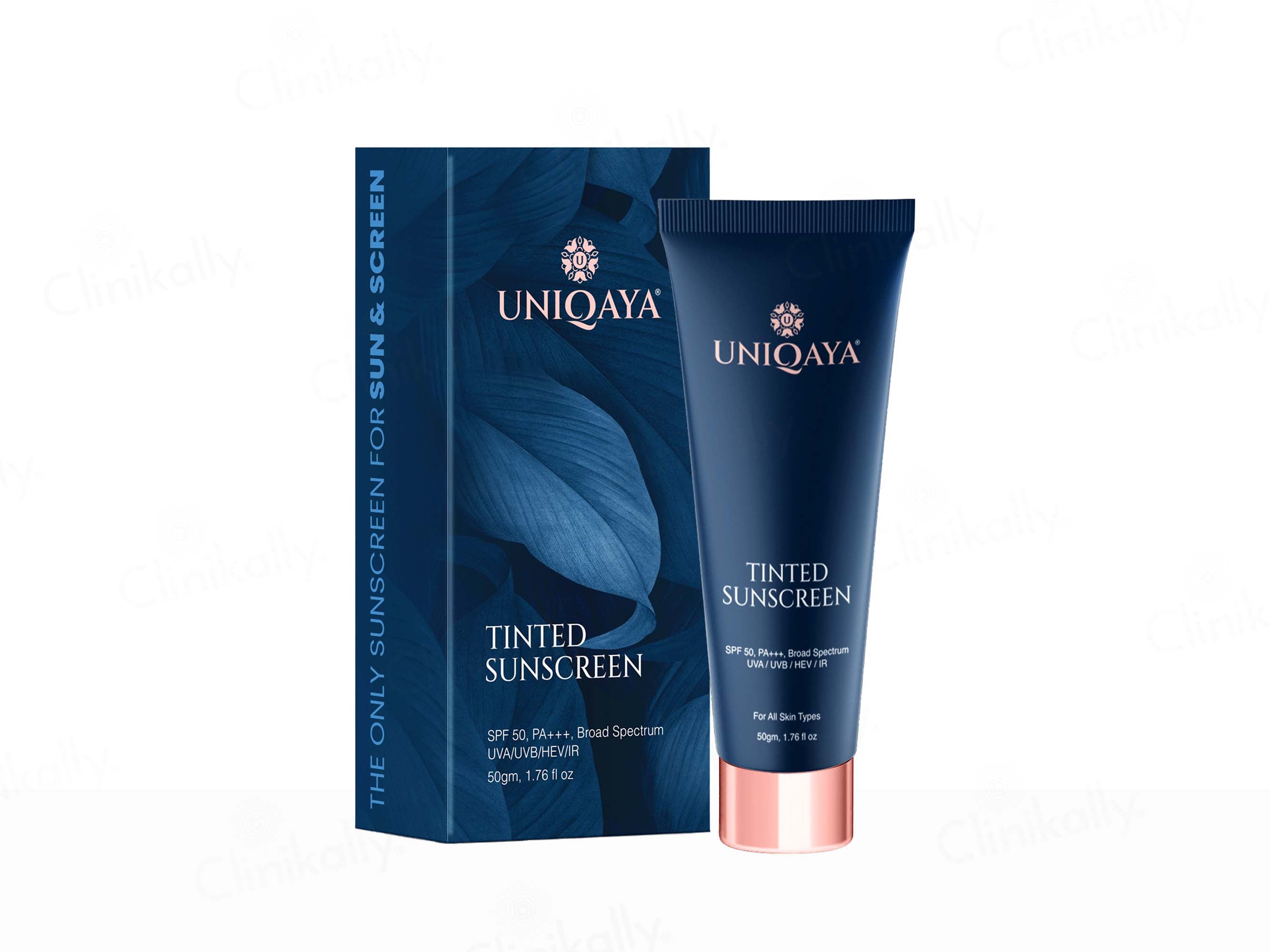 Uniqaya Tinted Sunscreen SPF 50 PA+++