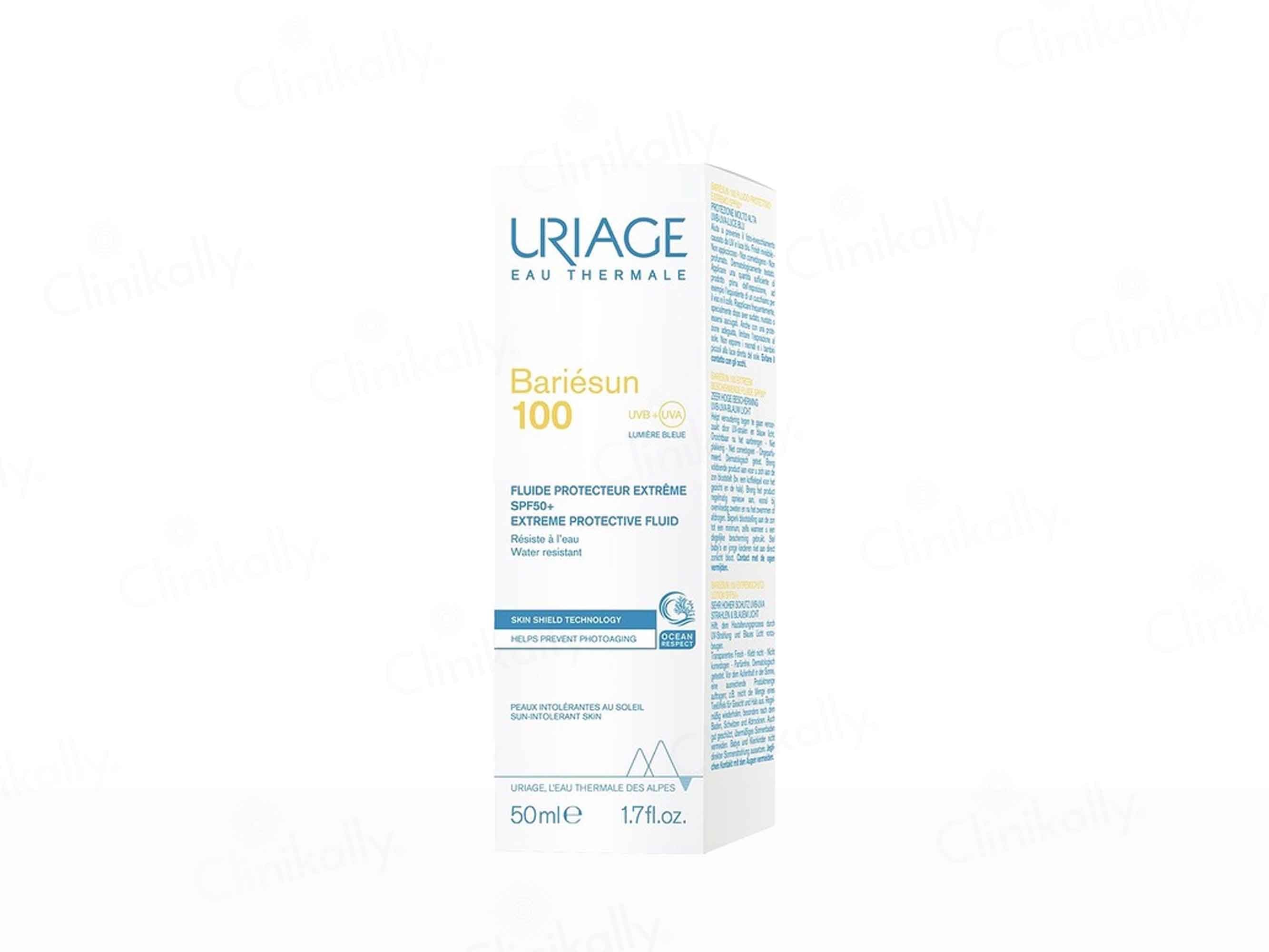 Uriage Bariesun 100 Extreme Protective Fluid Sunscreen SPF 50+