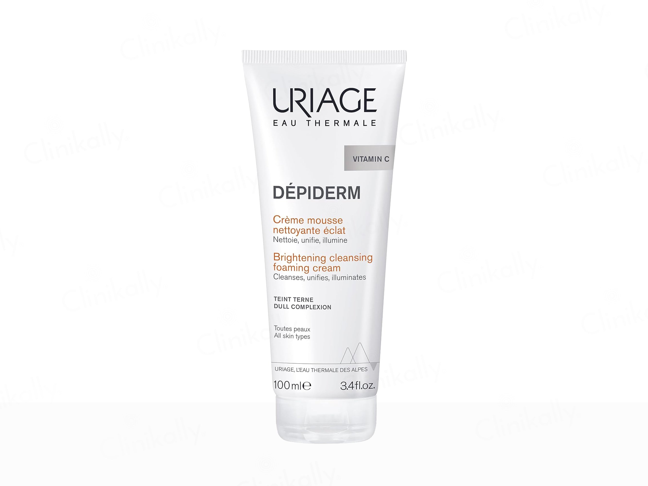Uriage Depiderm Brightening Cleansing Foaming Cream With Vitamin C