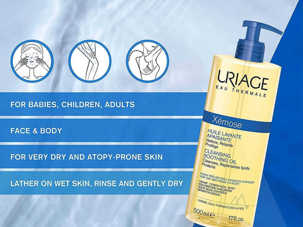 Uriage Xemose Cleansing Soothing Oil