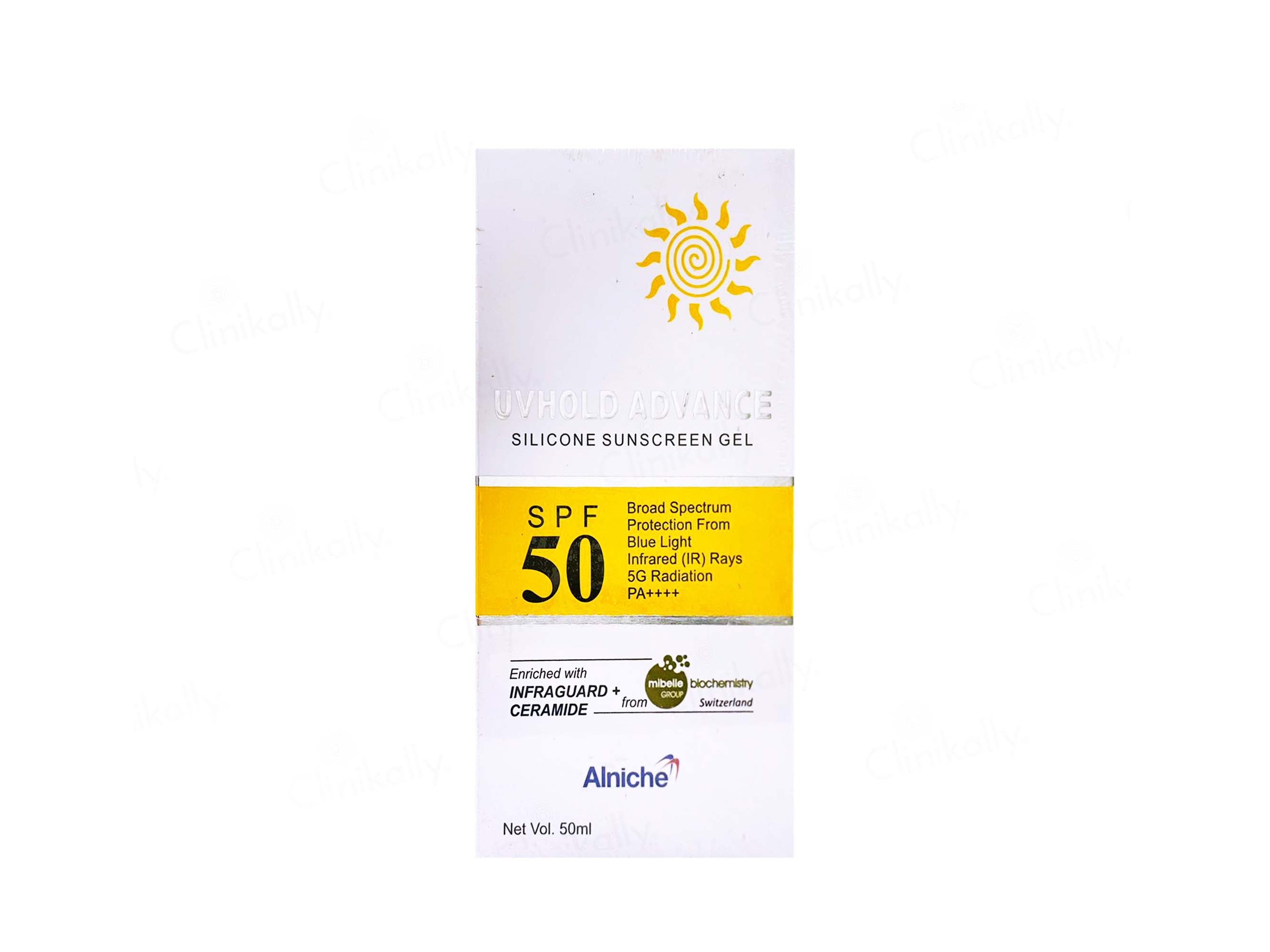 Uvhold Advance Silicone Sunscreen Gel SPF 50 PA++++