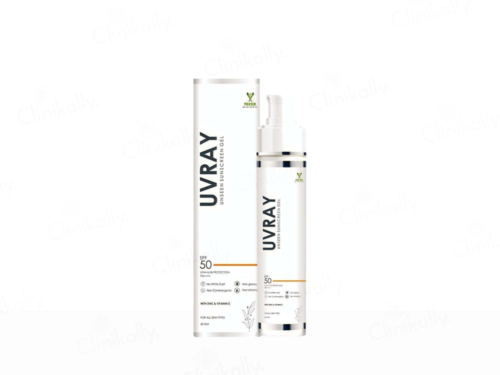 Uvray Unseen Sunscreen Gel SPF 50+ PA++++