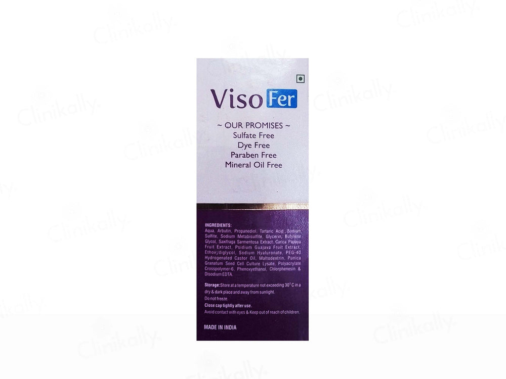 Viso Fer 2% Alpha Arbutin Face Serum