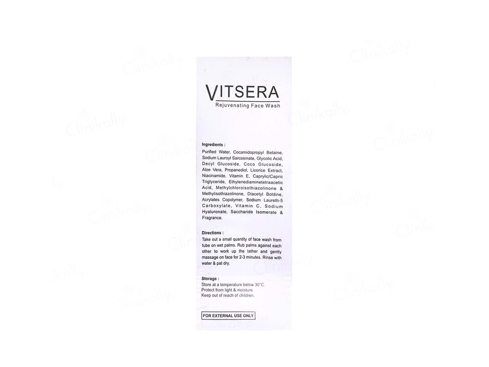 Vitsera Rejuvenating Face Wash