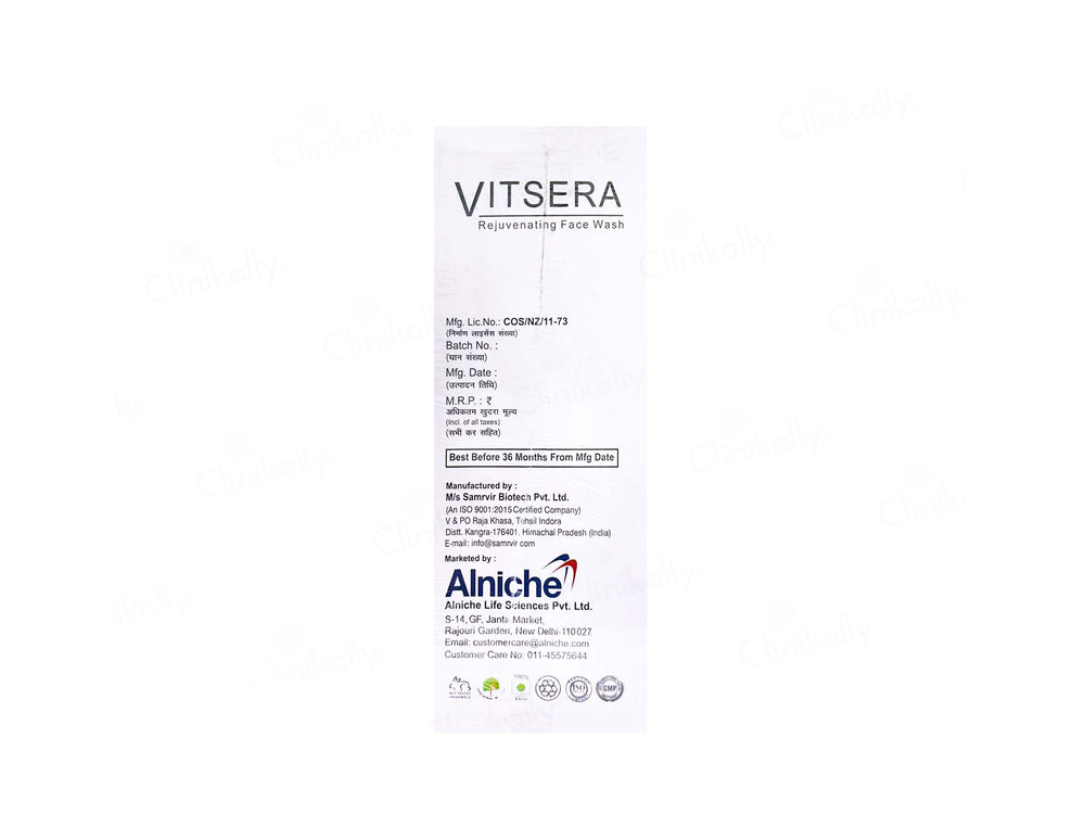 Vitsera Rejuvenating Face Wash