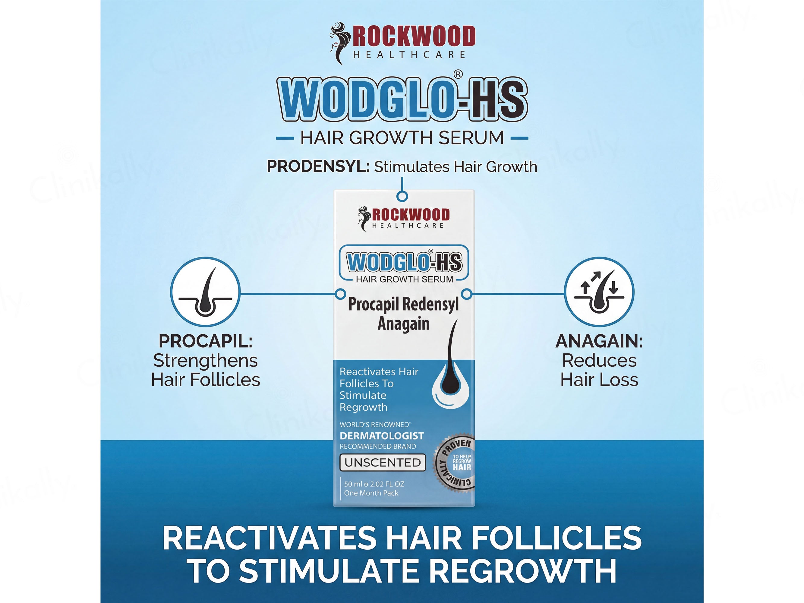 Wodglo-HS Hair Growth Serum