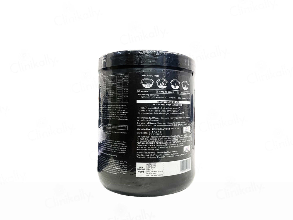 Yorgain Pro-Hair Advanced Nutrition Powder - Rich Chocolate Flavour