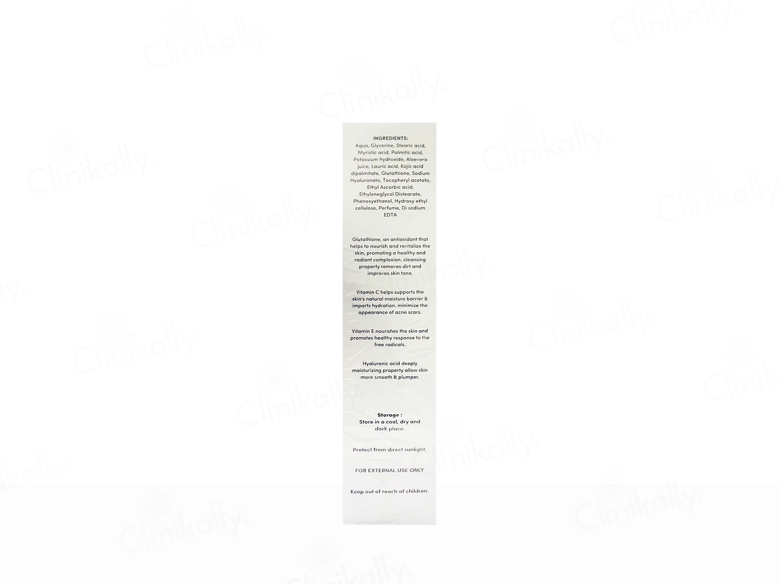 Yorglo Glutathione Face Wash