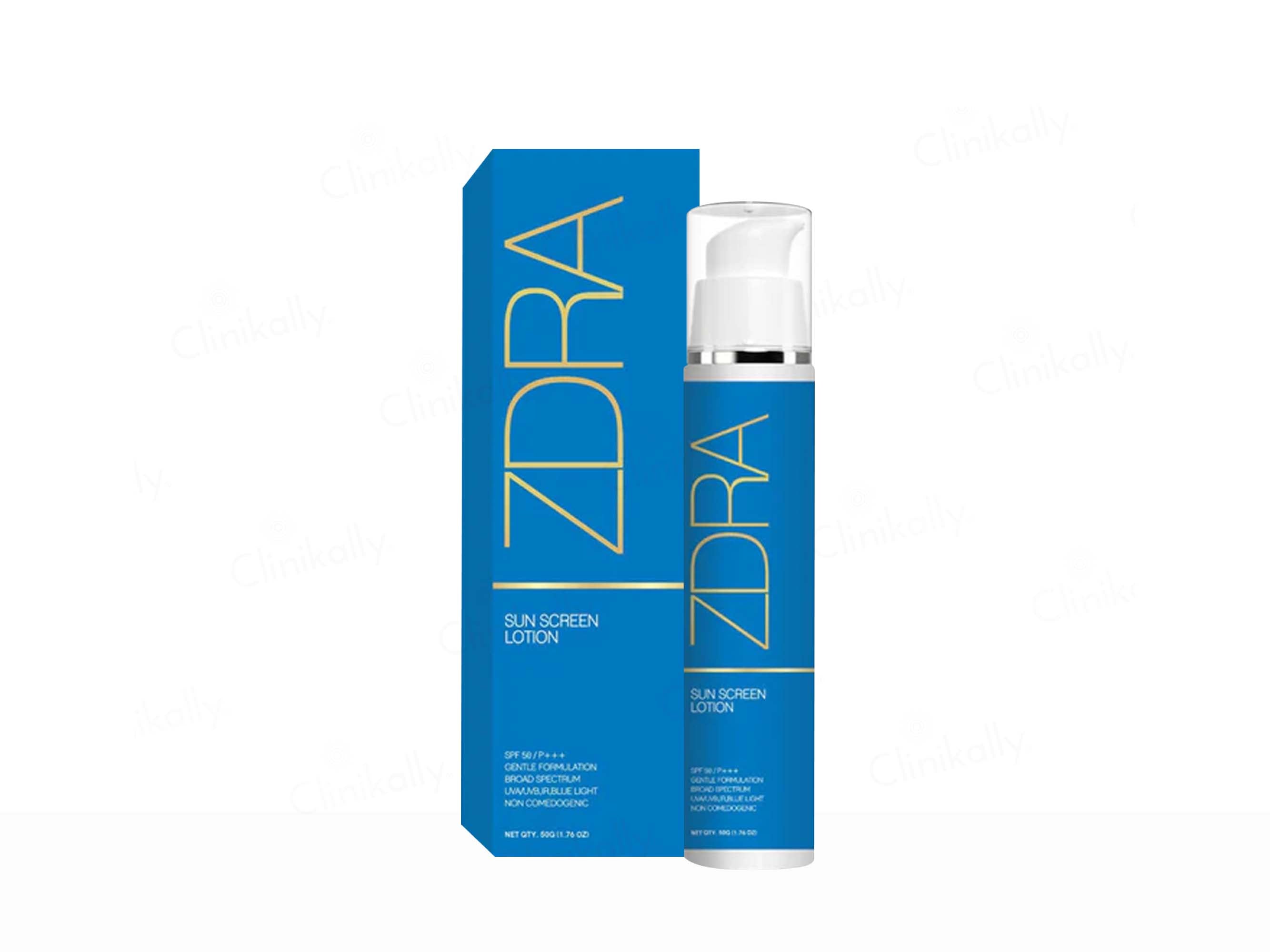 Zdra Sunscreen Lotion SPF 50 PA+++