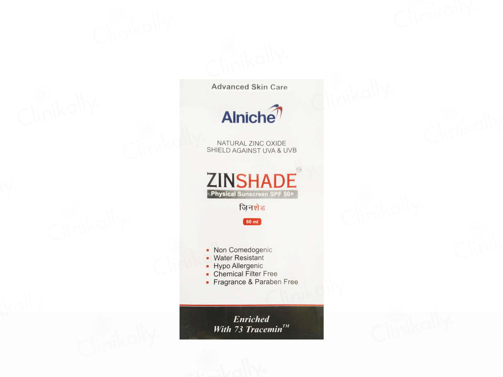 Zinshade Physical Sunscreen SPF 50+