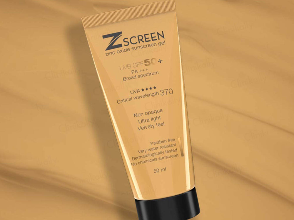 Z Screen Zinc Oxide Sunscreen Gel SPF 50+ PA+++