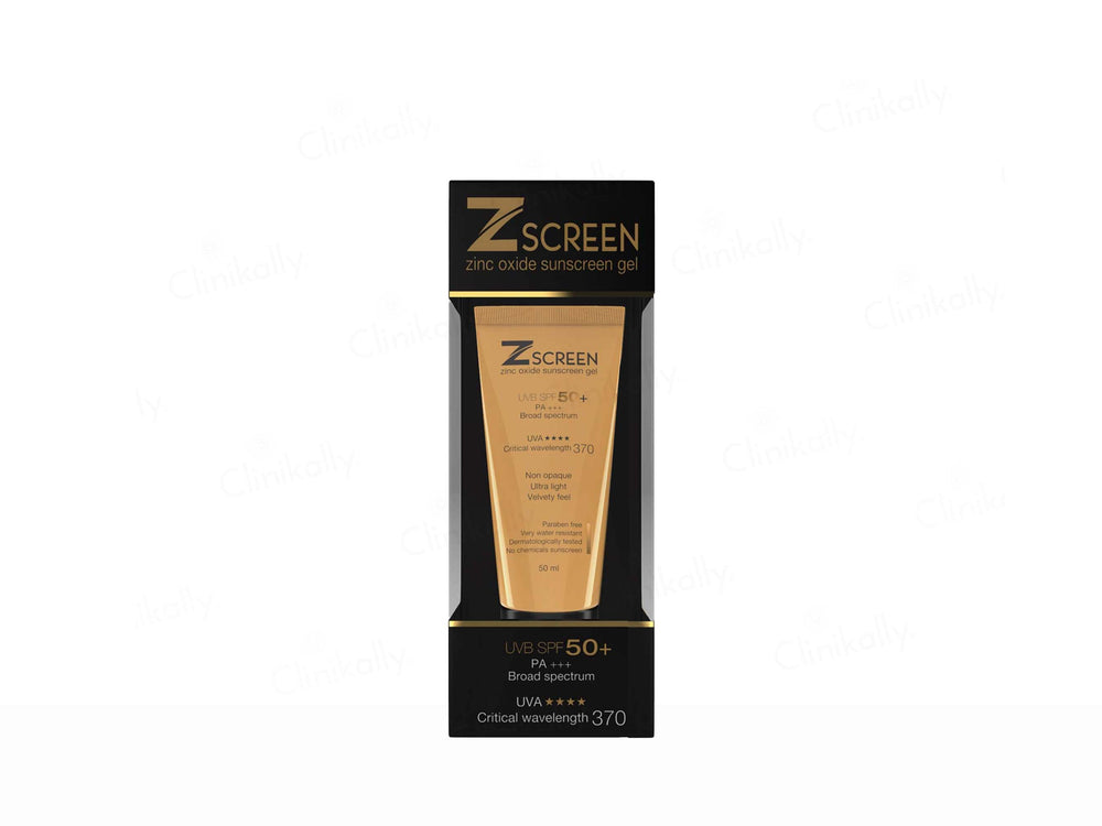 Z Screen Zinc Oxide Sunscreen Gel SPF 50+ PA+++