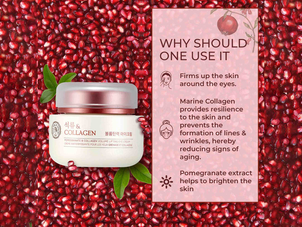 The Face Shop Pomegranate & Collagen Volume Lifting Eye Cream