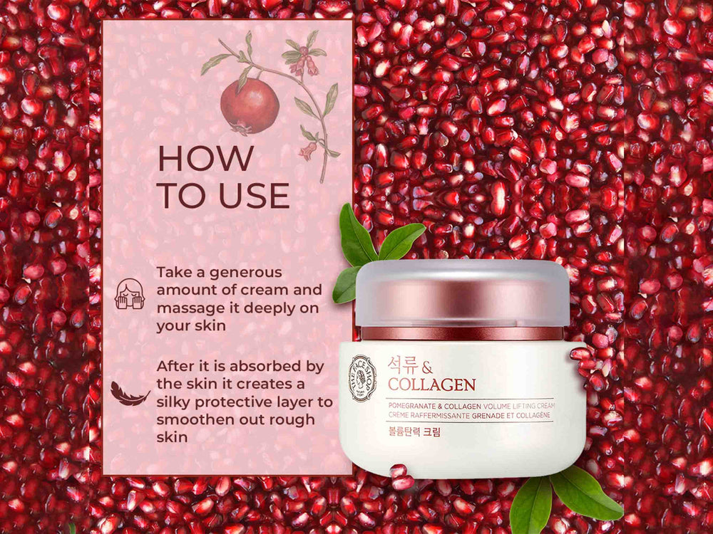 The Face Shop Pomegranate & Collagen Volume Lifting Cream