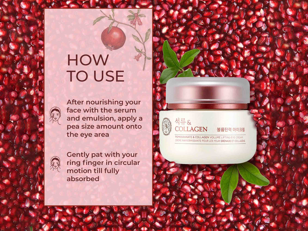 The Face Shop Pomegranate & Collagen Volume Lifting Eye Cream