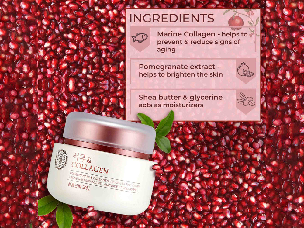 The Face Shop Pomegranate & Collagen Volume Lifting Cream