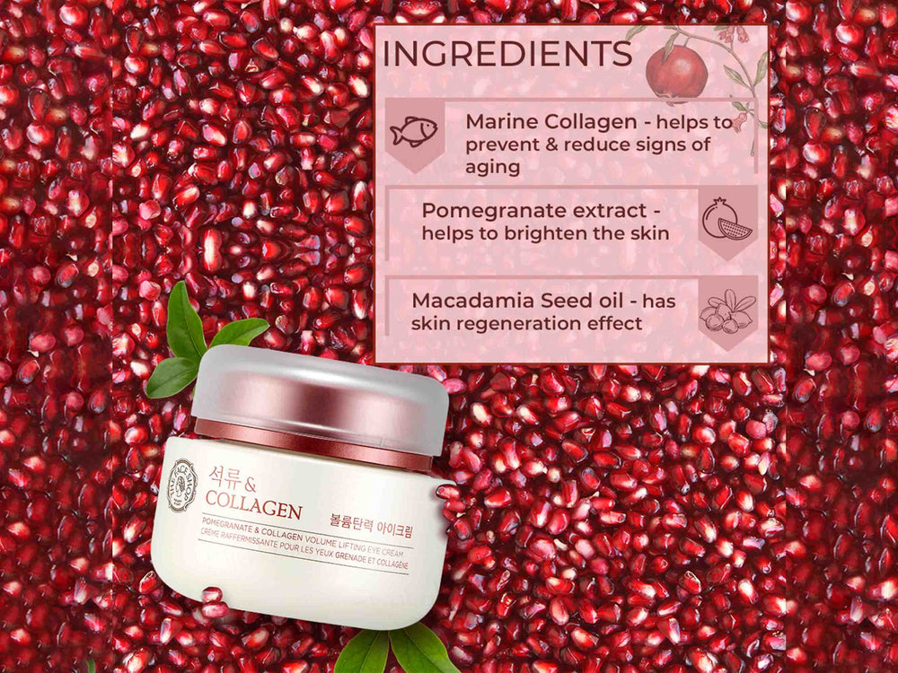 The Face Shop Pomegranate & Collagen Volume Lifting Eye Cream