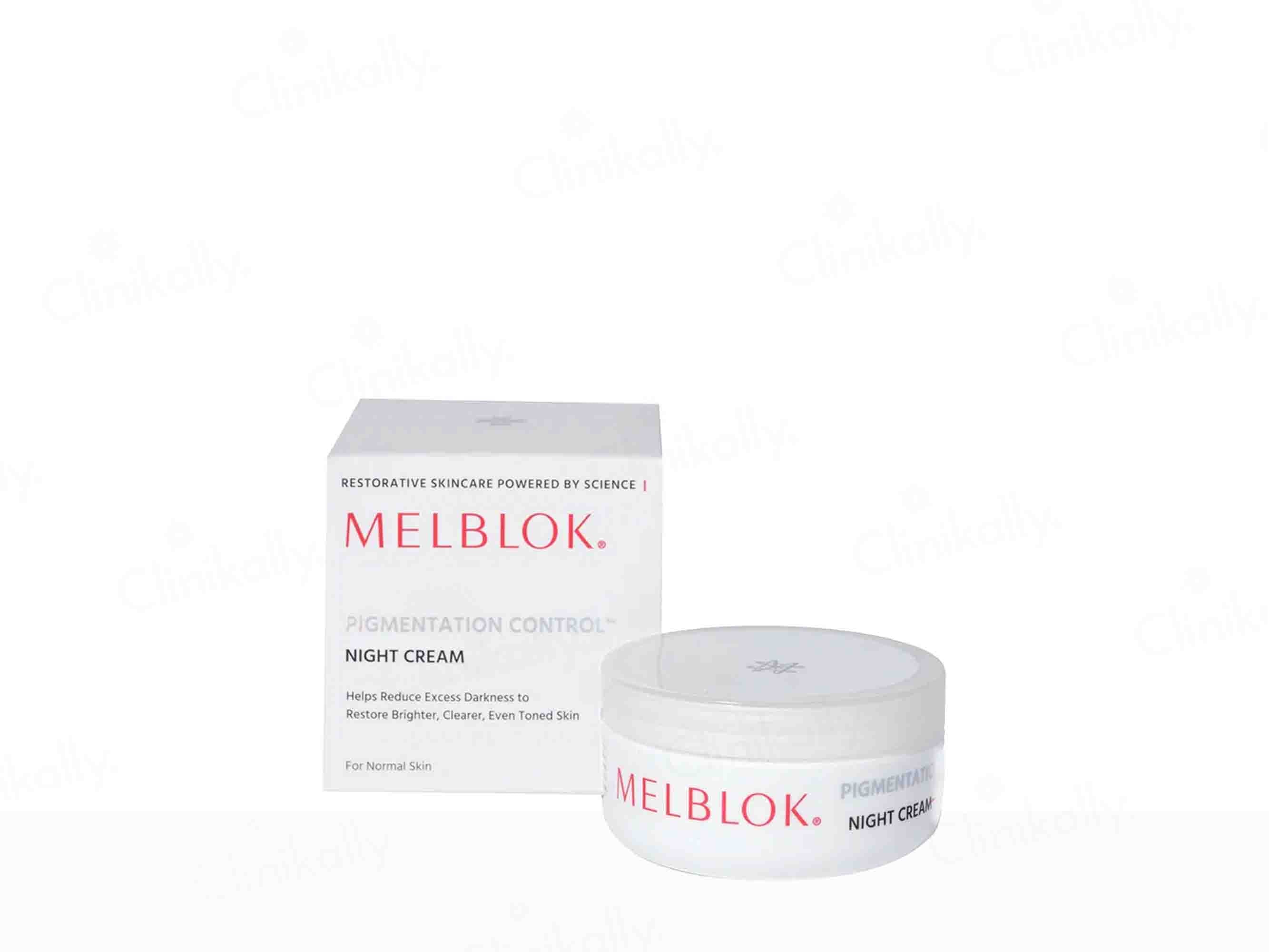 Melblok Pigmentation Control Night Cream