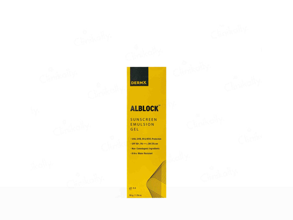 Alblock Sunscreen Emulsion Gel SPF 50+ PA+++