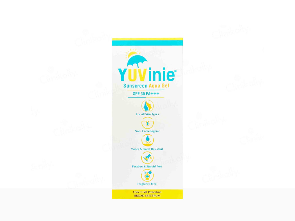 Yuvinie Sunscreen Aqua Gel SPF 30 PA+++