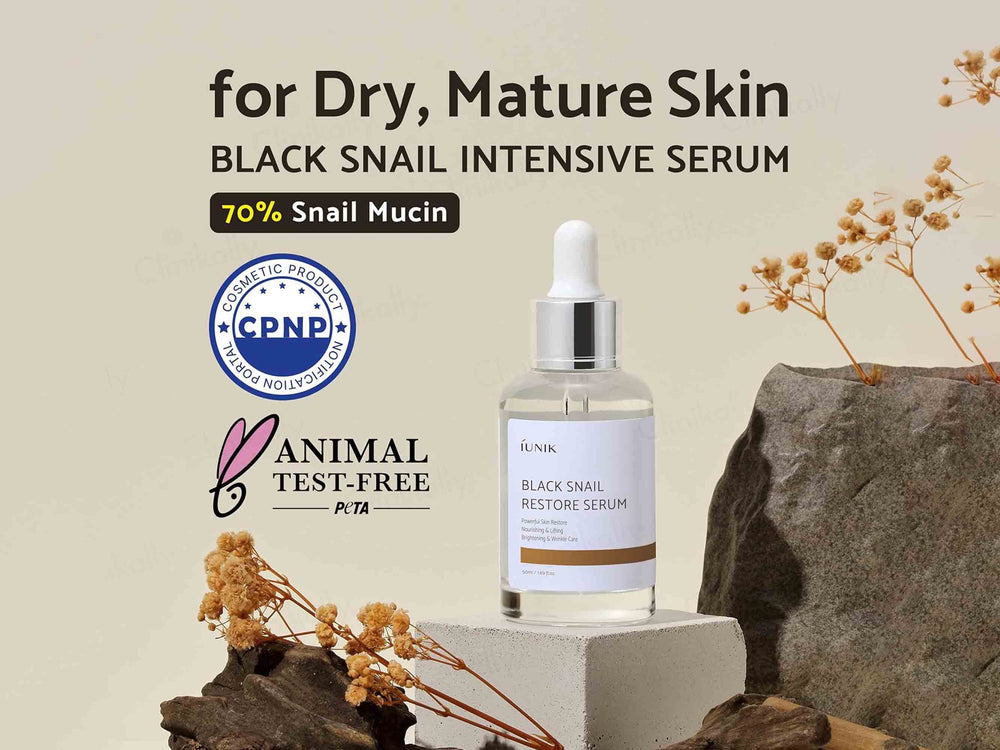 IUNIK Black Snail Restore Serum