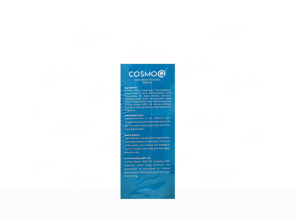 CosmoQ Skin Brightening Serum