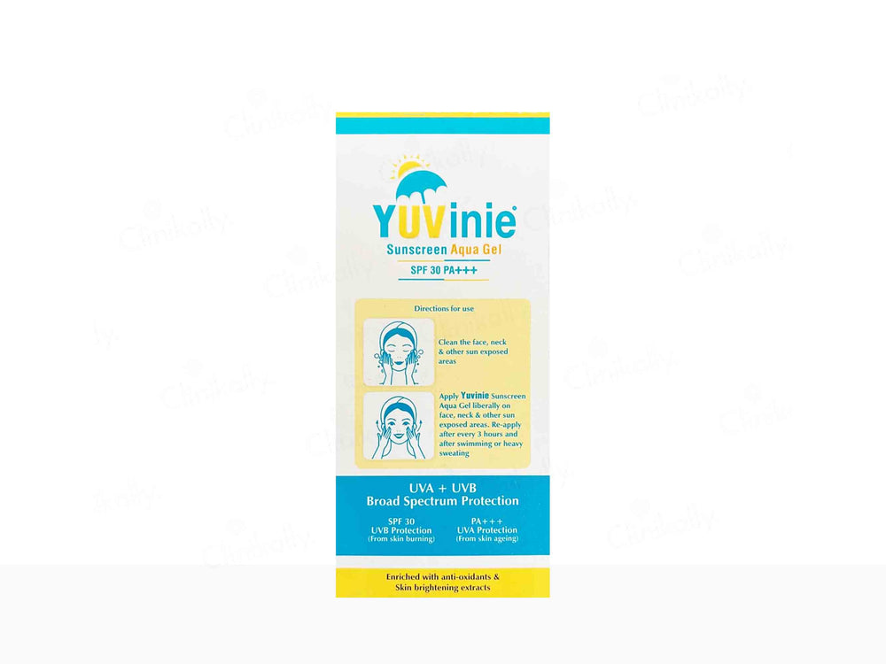 Yuvinie Sunscreen Aqua Gel SPF 30 PA+++