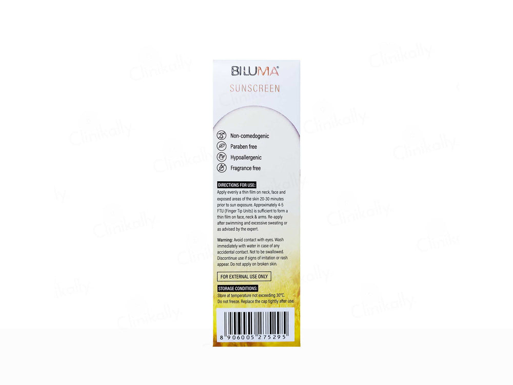 Biluma Broad Spectrum Sunscreen SPF 50+ PA++++